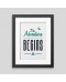 The adventure begins Framed poster